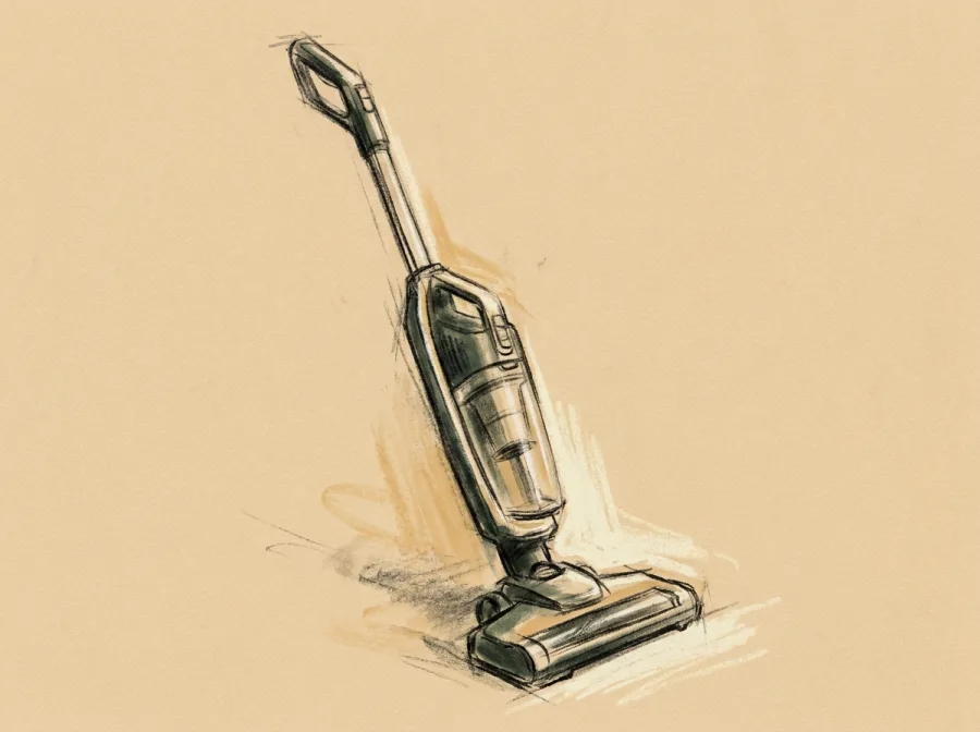 Sketch representing Cleaning & household
